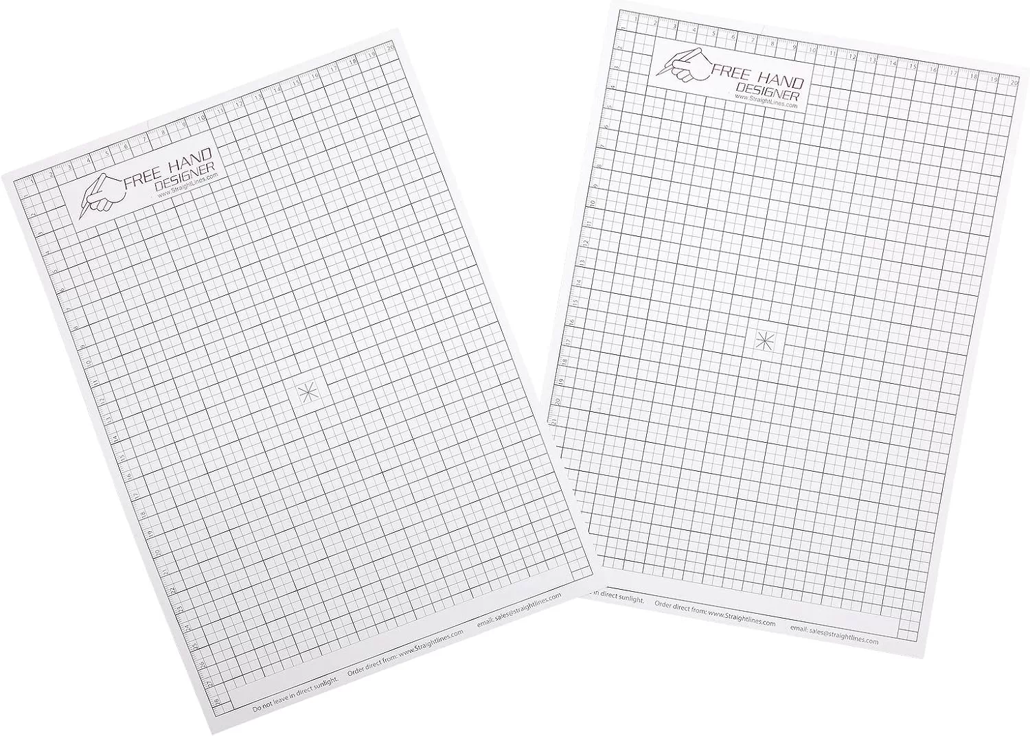 A4 Grid Type 'Freehand Designer' Sheets.